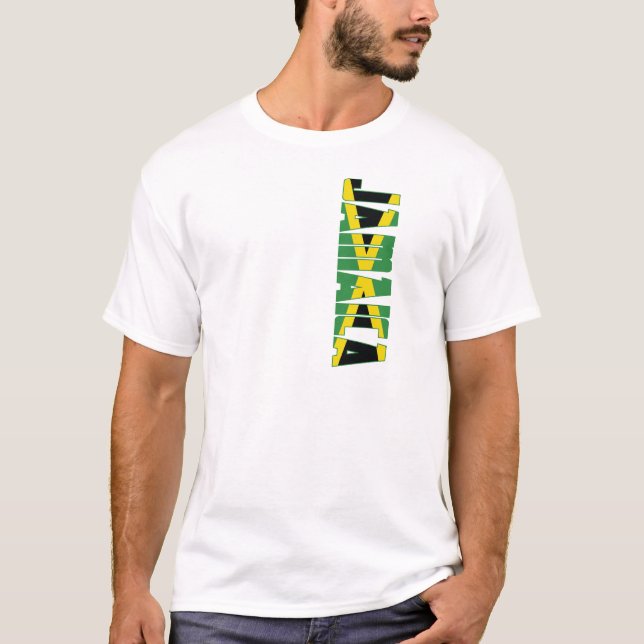 Camiseta Bandera de Jamaica (Anverso)