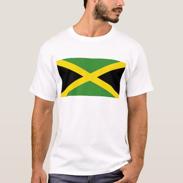 Camiseta Bandera de Jamaica (Anverso)