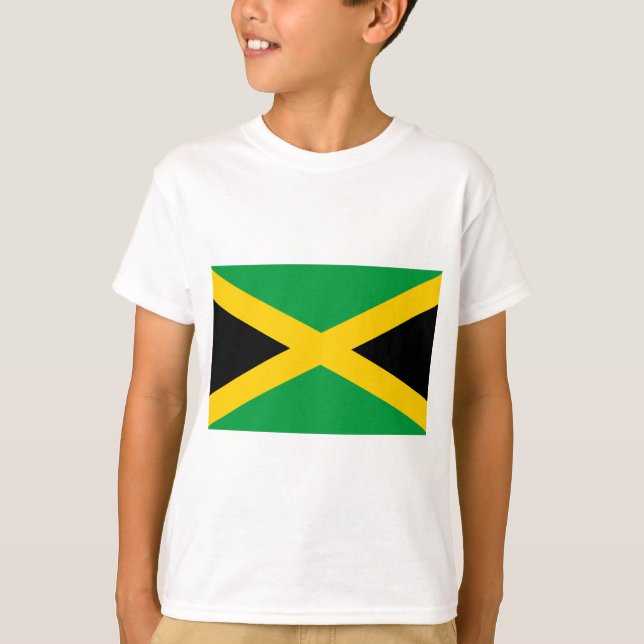 Camiseta Bandera de Jamaica (Anverso)