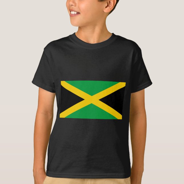 Camiseta Bandera de Jamaica (Anverso)