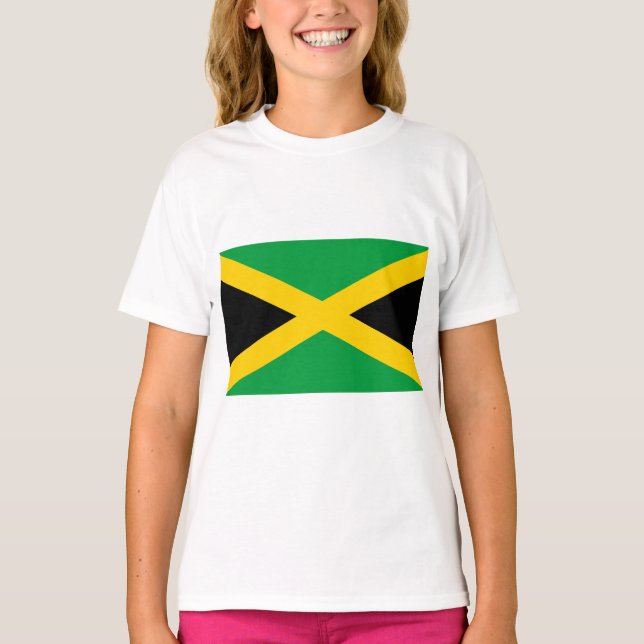Camiseta Bandera de Jamaica (Anverso)