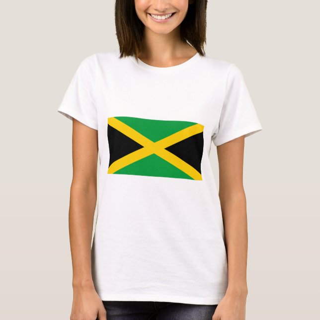 Camiseta Bandera de Jamaica (Anverso)
