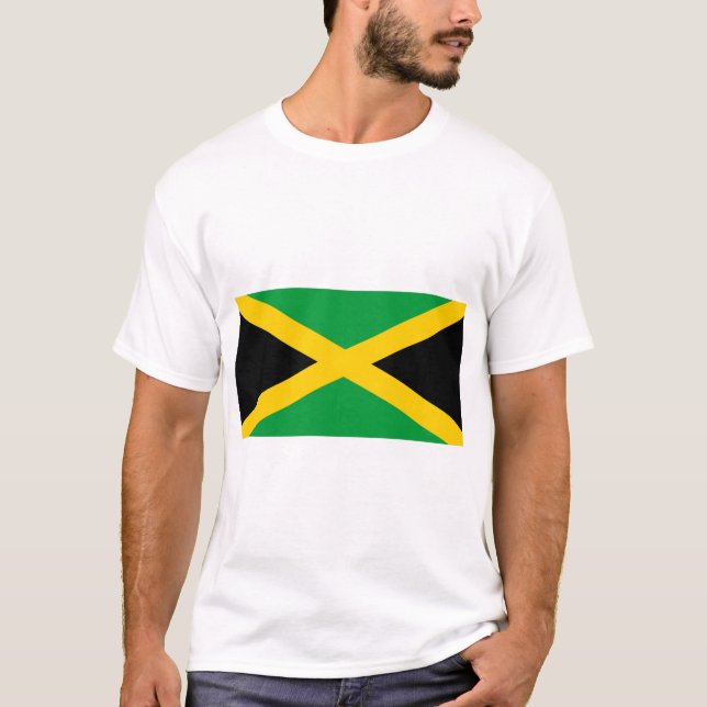 Camiseta Bandera de Jamaica (Anverso)