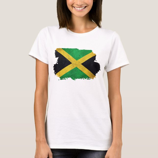Camiseta Bandera de Jamaica (Anverso)