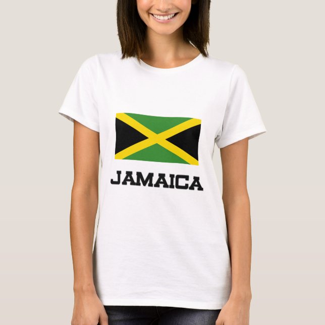 Camiseta Bandera de Jamaica (Anverso)