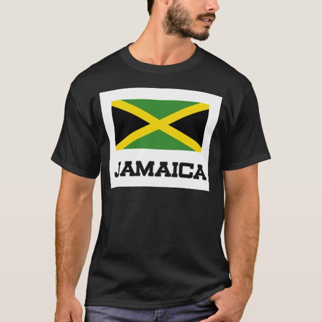 Camiseta Bandera de Jamaica (Anverso)