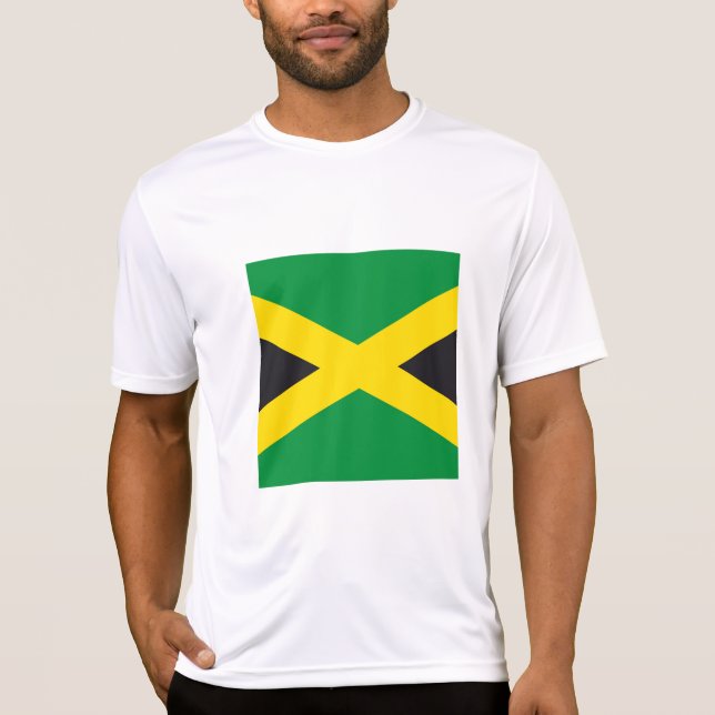 Camiseta Bandera de Jamaica (Anverso)