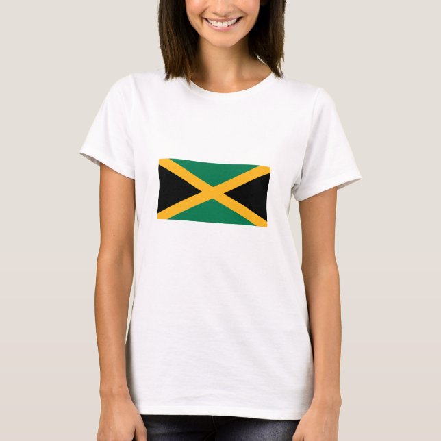 Camiseta Bandera de Jamaica (Anverso)