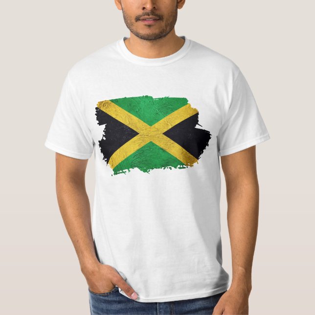 Camiseta Bandera de Jamaica (Anverso)