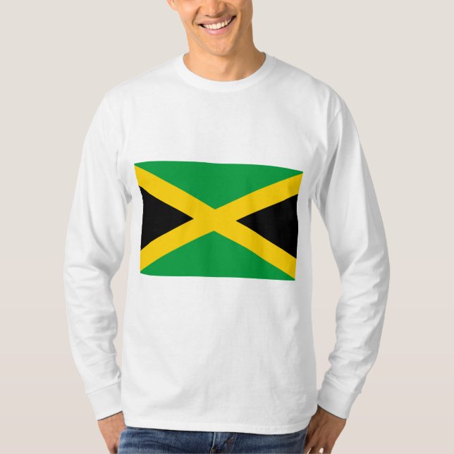 Camiseta Bandera de Jamaica (Anverso)