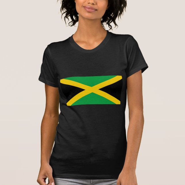 Camiseta Bandera de Jamaica (Anverso)