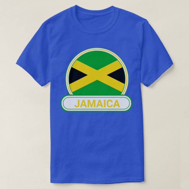 Camiseta Bandera de Jamaica (Diseño del anverso)