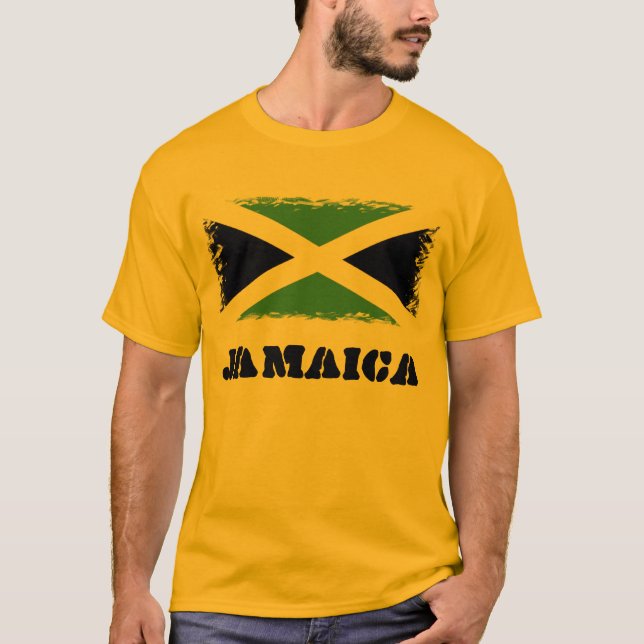 Camiseta bandera de Jamaica (Anverso)