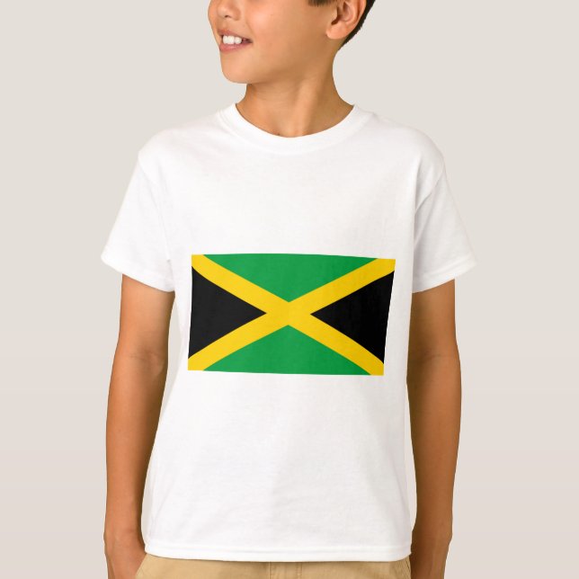 Camiseta Bandera de Jamaica (Anverso)