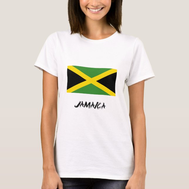 Camiseta Bandera de Jamaica (Anverso)