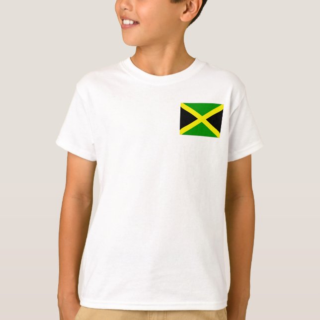 Camiseta Bandera de Jamaica (Anverso)