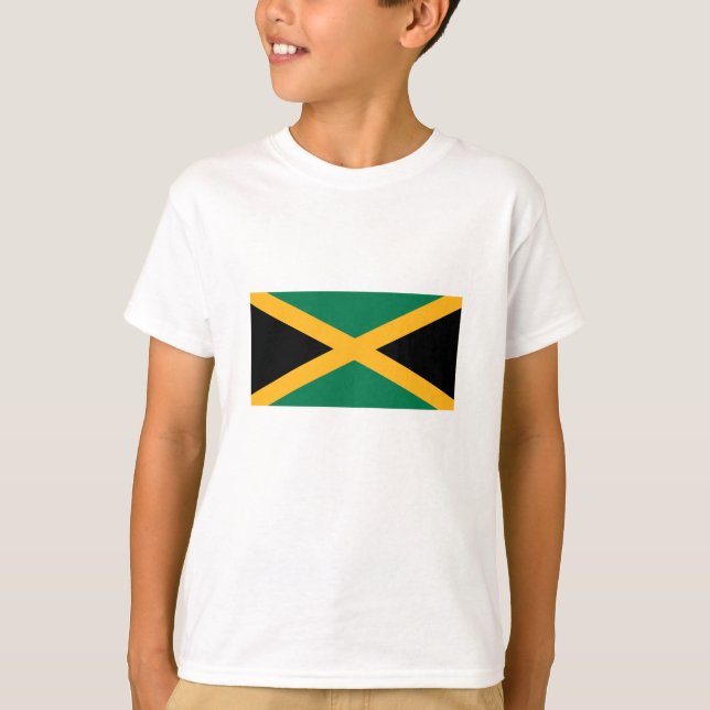 Camiseta Bandera de Jamaica (Anverso)