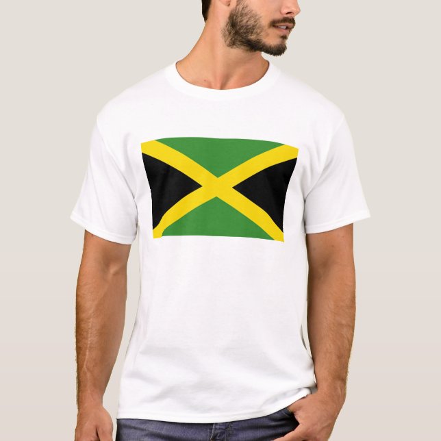 Camiseta Bandera de Jamaica (Anverso)