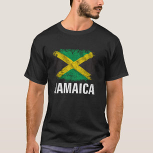 Camiseta Bandera De Jamaica Antigua Para Regalo Jamaiquino
