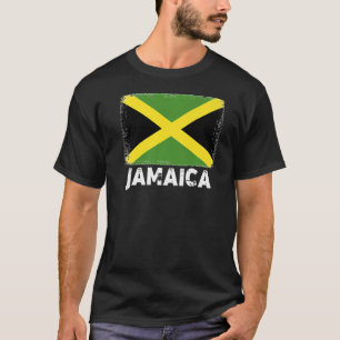 Camiseta Bandera de Jamaica apoya a mujeres jamaiquinas