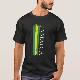 Camiseta Bandera de Jamaica Banderas de colores
