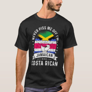 Camiseta Bandera de Jamaica Costa Rica crece humor y orgull