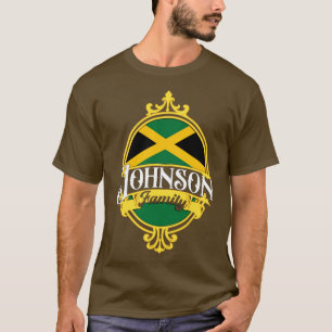 Camiseta Bandera de Jamaica de la familia Johnson