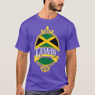 Camiseta Bandera de Jamaica de la familia Lewis