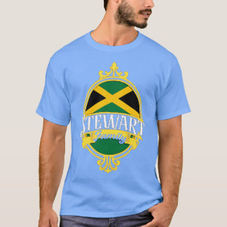 Camiseta Bandera de Jamaica de la familia Stewart