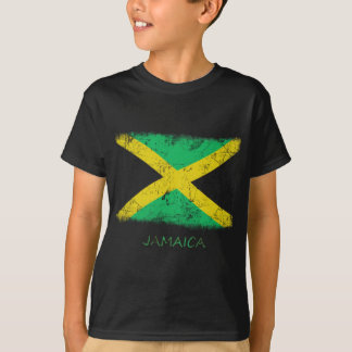 Camiseta Bandera de Jamaica del Grunge