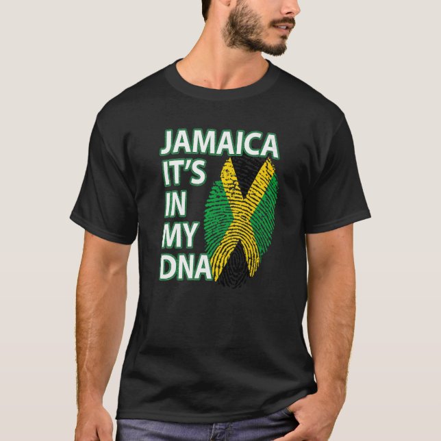 Camiseta Bandera de Jamaica es mi orgía de amor jamaiquino  (Anverso)