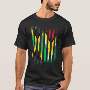 Camiseta Bandera de Jamaica Guyana Grove Banderas del país 