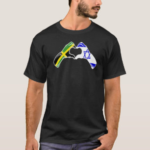 Camiseta Bandera de Jamaica Isreal Bandera jamaiquina Premi
