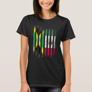 Camiseta Bandera de Jamaica México crece bandera de país fr