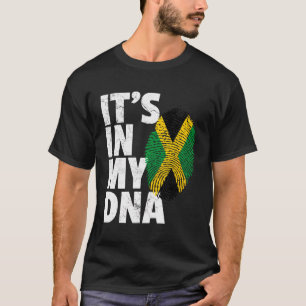 Camiseta Bandera de Jamaica Orgullo jamaiquino Adn Isla Muj