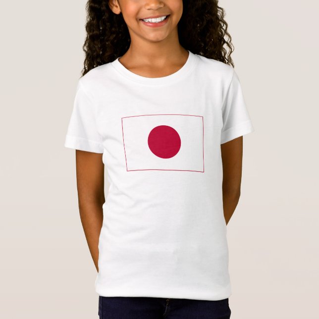 Camiseta Bandera de Japón (Anverso)
