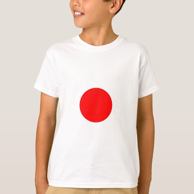 Camiseta Bandera de Japón (Anverso)