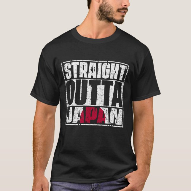 Camiseta Bandera de Japón (Anverso)