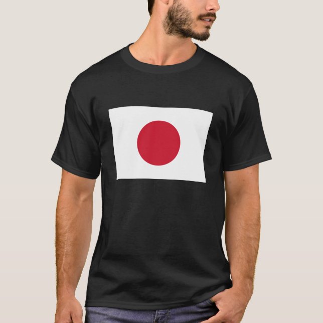 Camiseta Bandera de Japón (Anverso)