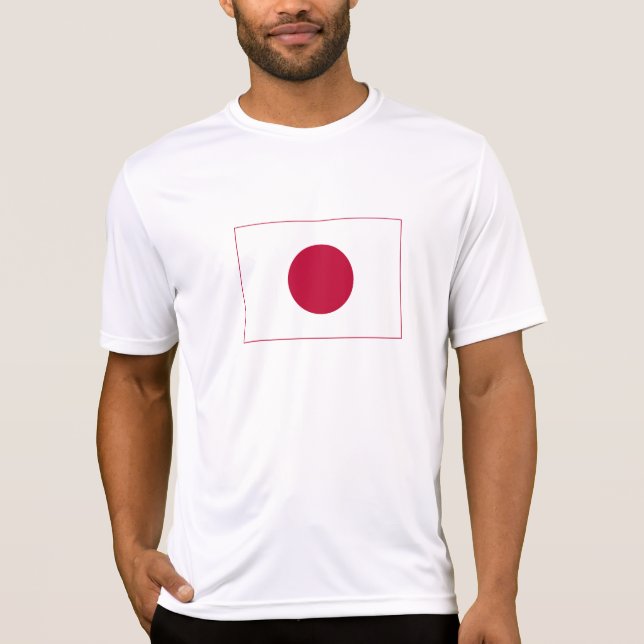 Camiseta Bandera de Japón (Anverso)