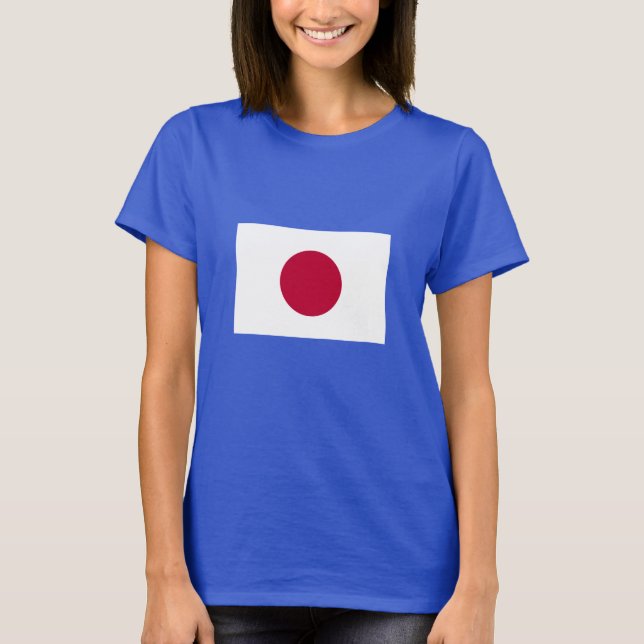 Camiseta Bandera de Japón (Anverso)