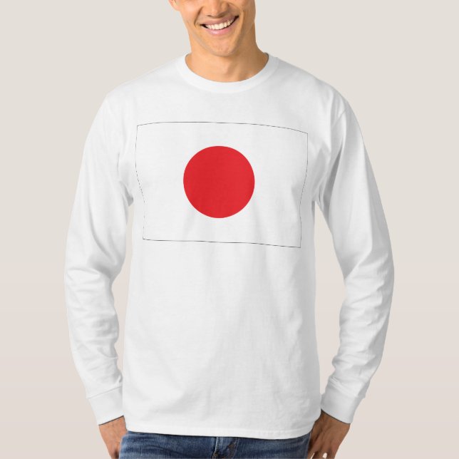 Camiseta Bandera de Japón (Anverso)