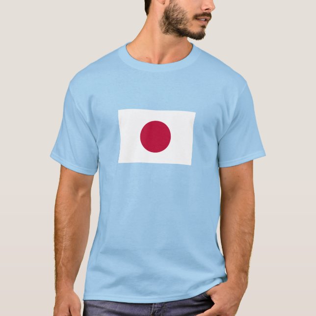 Camiseta Bandera de Japón (Anverso)
