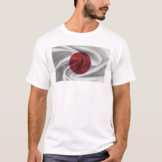 Camiseta Bandera de Japón (Anverso)