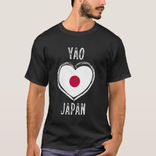 Camiseta Bandera de Japón: Ciudad de Yao