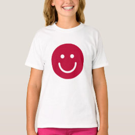 Camiseta Bandera de Japón con cara sonriente