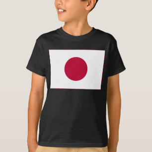 Camiseta Bandera de Japón: Hinomaru, Nisshōki, Sol rojo en 
