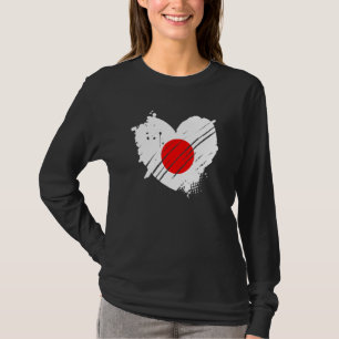 Camiseta Bandera de Japón Me Encanta Japón Está En Mi Adn P
