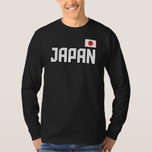 Camiseta Bandera de Japón Orgullo japonés País estilo atlét