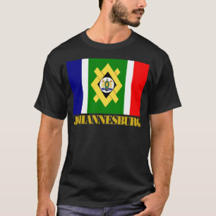 Camiseta Bandera de Johannesburg